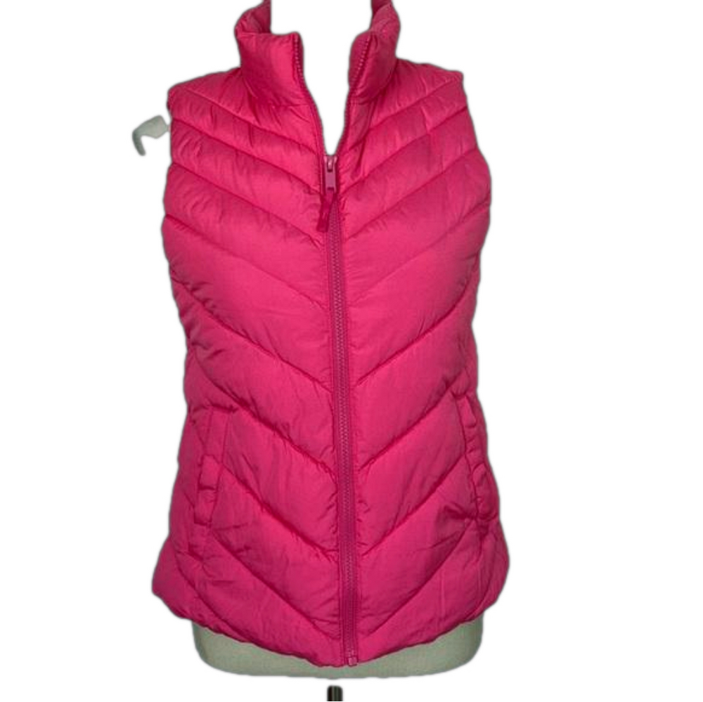 NWT: Gap, Pink Puffer Vest: Size XS